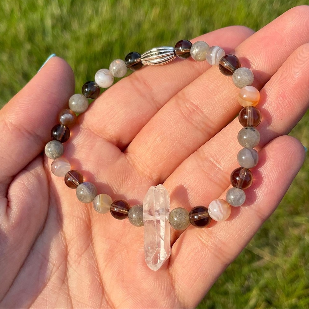 ❣︎ Handmade Crystal Stretch Bracelet ❣︎ - Picture 1 of 1